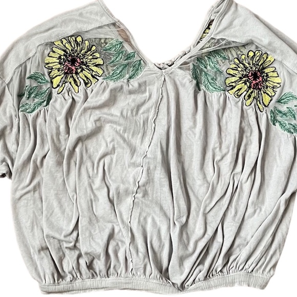 Free People sunflower top size medium - Picture 4 of 6